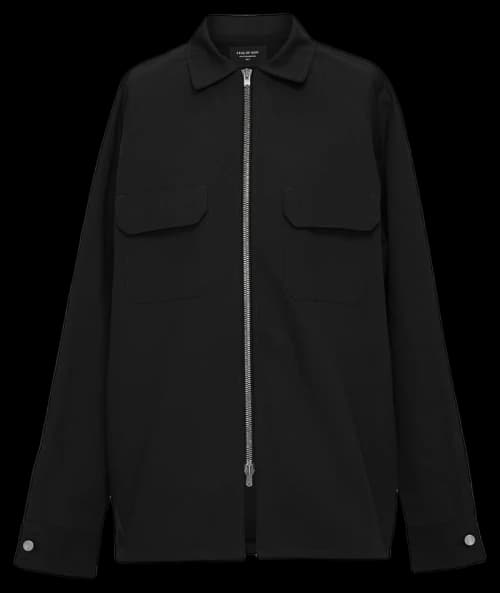 FEAR OF GOD Chino Workshirt Shirt Black