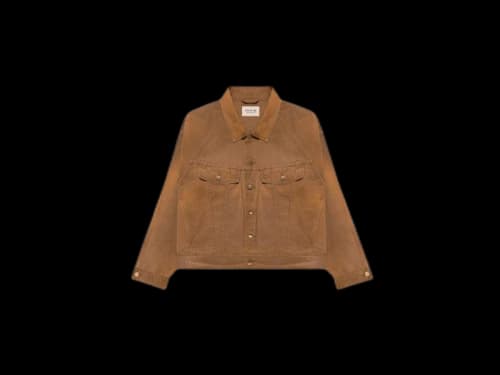FEAR OF GOD Denim Trucker Jacket Rust