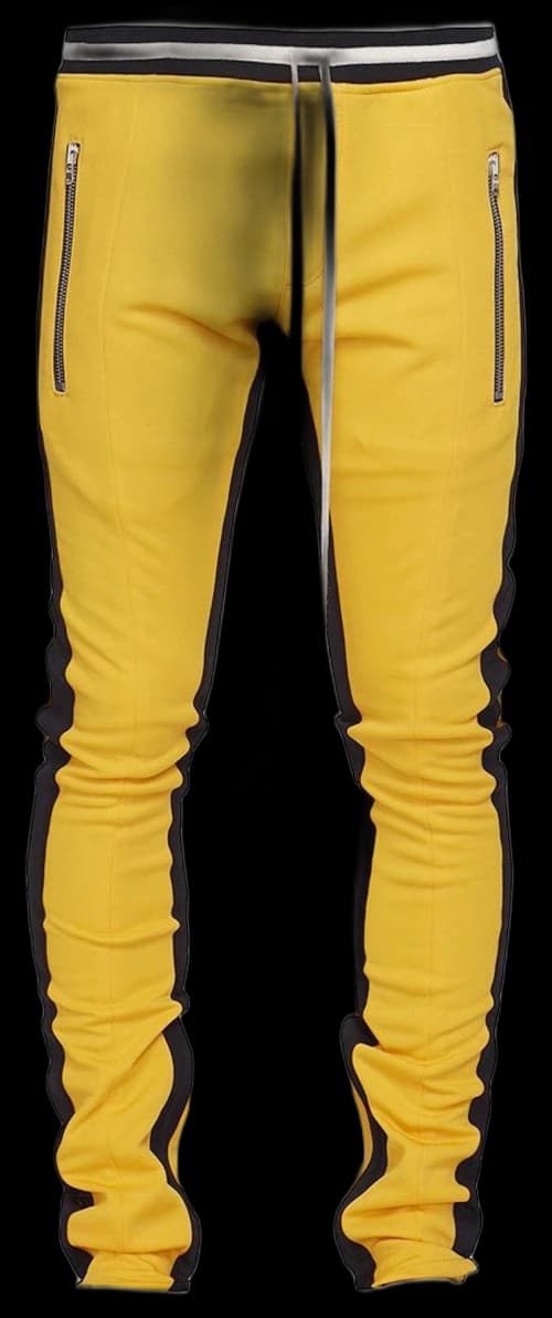 FEAR OF GOD Double Stripe Track Pants Yellow