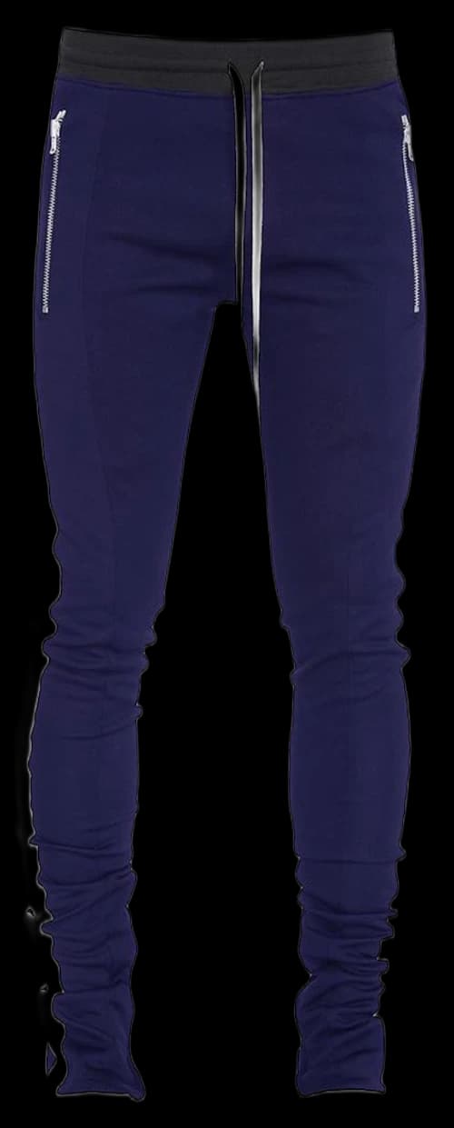 FEAR OF GOD Drawstring Track Pants Navy