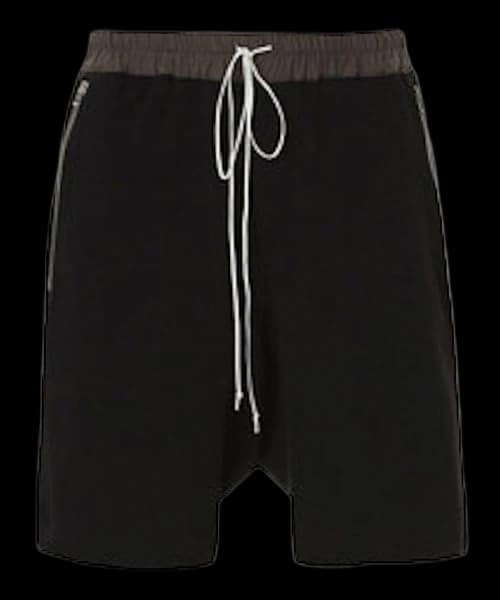 FEAR OF GOD Drop Shorts Black