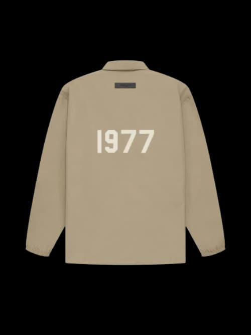 Fear of God Essentials 1977 Coaches Jacket Oak