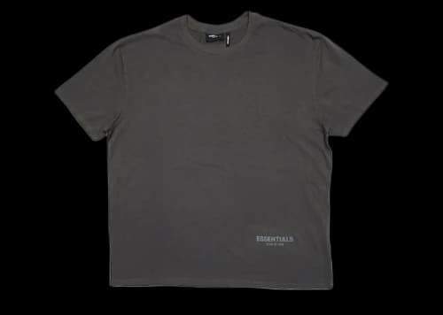 Fear of God Essentials Boxy T-Shirt Black Ink