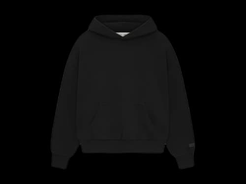 Fear of God Essentials Classic Hoodie Jet Black