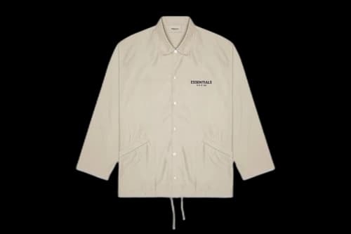 Fear of God Essentials Coach Jacket Olive/Khaki