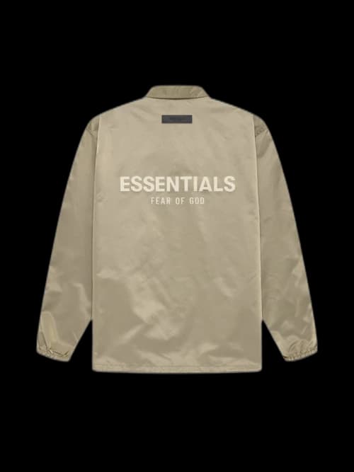 Fear of God Essentials Coaches Jacket Oak