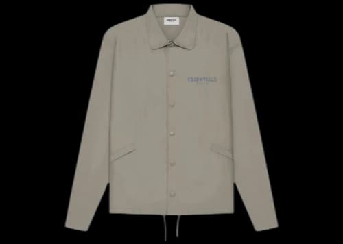 Fear of God Essentials Coaches Jacket Taupe