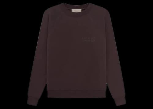 Fear of God Essentials Crewneck Sweatshirt Plum