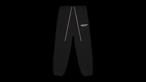 Fear of God Essentials Fleece Sweatpant (SS25) Black