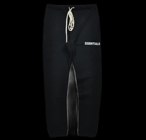 Fear of God Essentials Graphic Sweatpants Black