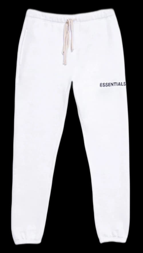 Fear of God Essentials Graphic Sweatpants White
