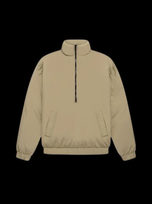 Fear of God Essentials Half Zip Puffer Oak