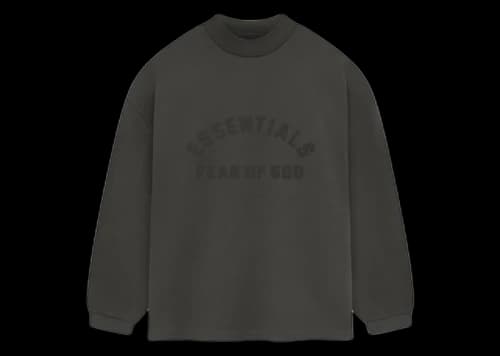Fear of God Essentials Heavy Jersey L/S Tee Ink