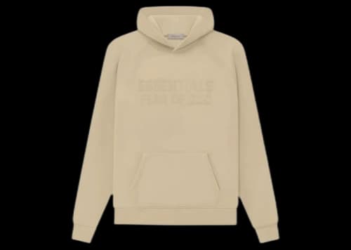 Fear of God Essentials Hoodie Sand