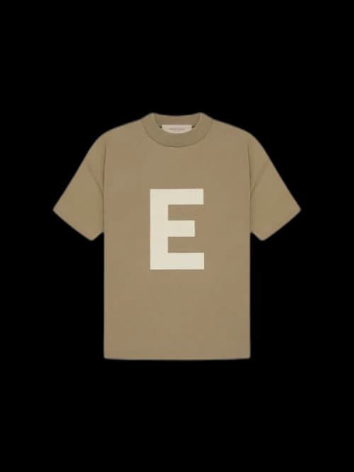 Fear of God Essentials Kids Big E Pocket T-shirt Oak