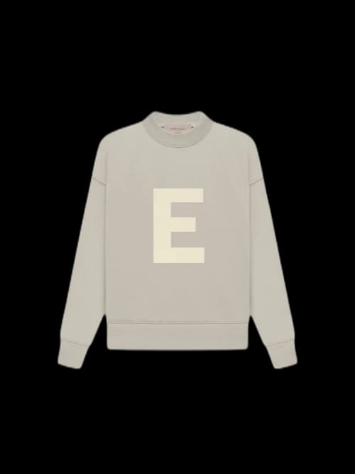 Fear of God Essentials Kids Crewneck Smoke