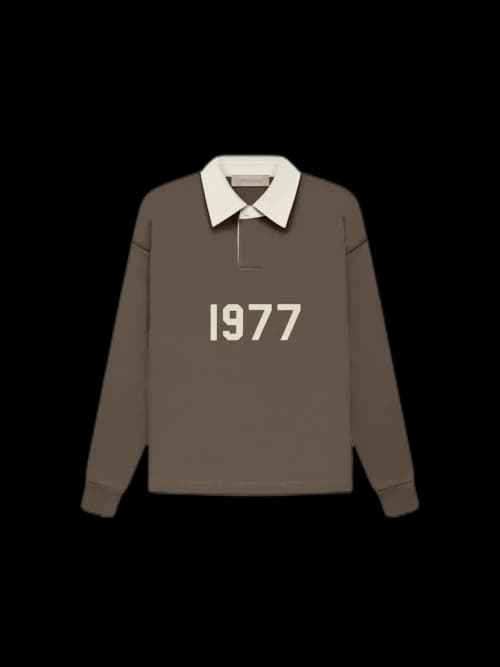 Fear of God Essentials Kid's Henley Rugby Wood