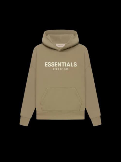 Fear of God Essentials Kids Hoodie Oak