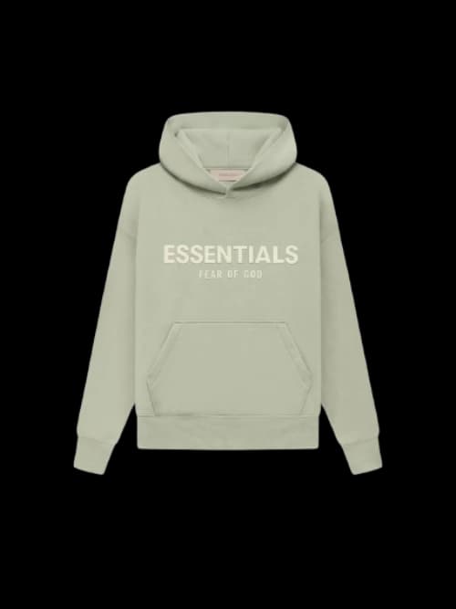 Fear of God Essentials Kids Hoodie Seafoam