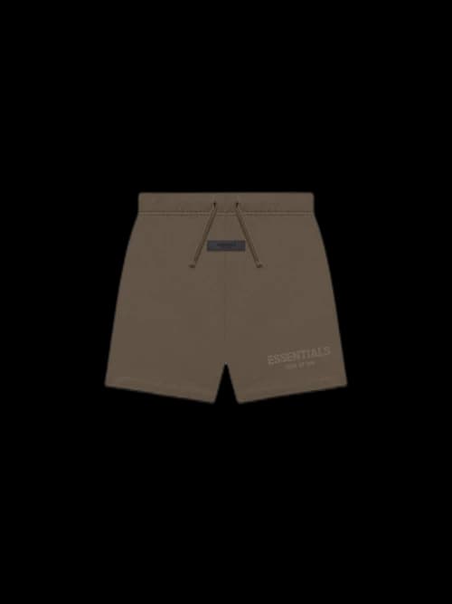 Fear of God Essentials Kids Jersey Shorts Wood