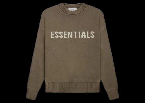 Fear of God Essentials Kids Knit Pullover Harvest