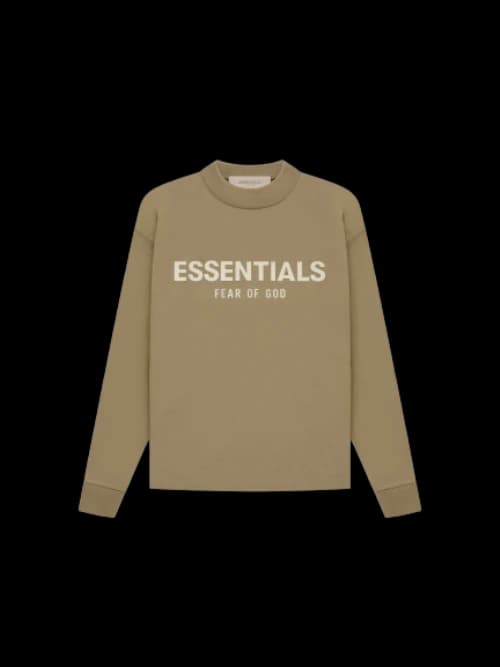 Fear of God Essentials Kids L/S T-shirt Oak