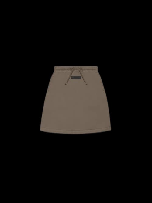 Fear of God Essentials Kid's Mid Length Skirt Wood