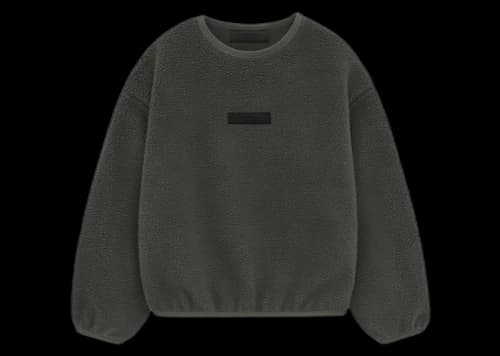 Fear of God Essentials Kids Polar Fleece Crewneck Ink