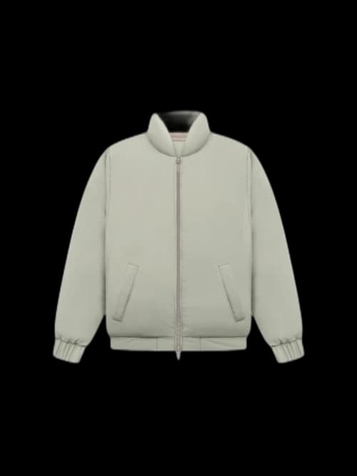 Fear of God Essentials Kids Puffer Jacket Seafoam