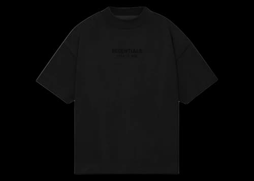 Fear of God Essentials Kids Tee Jet Black