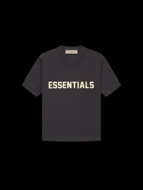 Fear of God Essentials Kids V-Neck T-shirt Iron