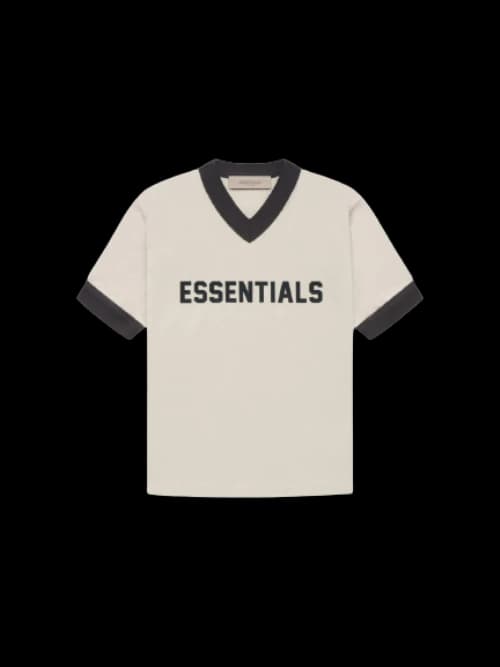 Fear of God Essentials Kids V-Neck T-shirt Wheat