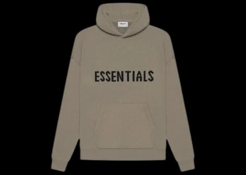 Fear of God Essentials Knit Pullover Hoodie (SS21) Taupe