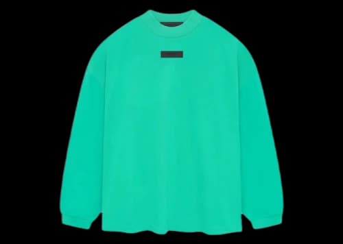 Fear of God Essentials L/S Tee Mint Leaf