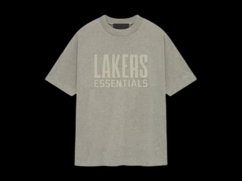 Fear of God Essentials Lakers Tee Warm Heather
