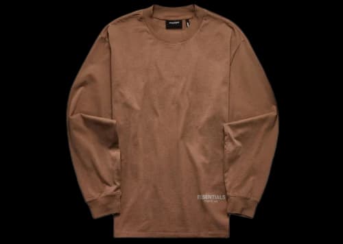 Fear of God Essentials Long Sleeve T-shirt Otter
