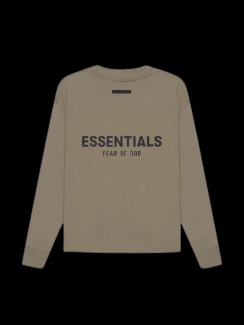 Fear of God Essentials Long Sleeve T-shirt Taupe