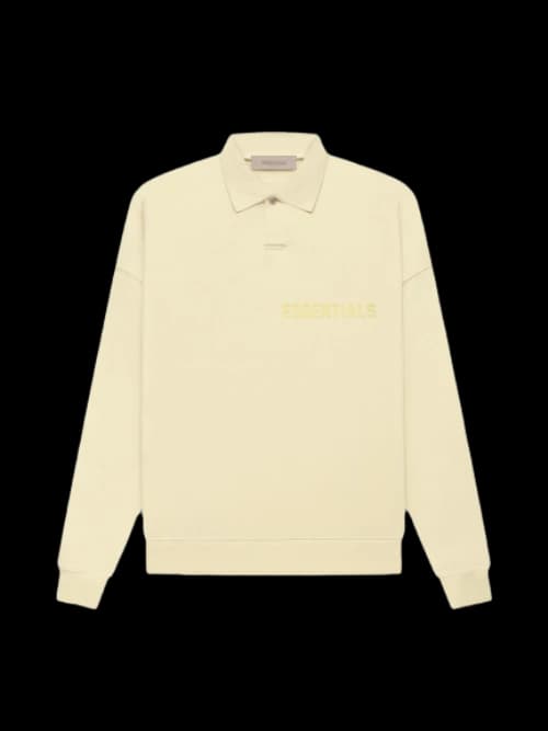 Fear of God Essentials LS Polo Canary