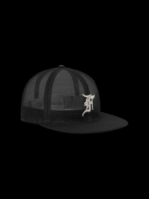Fear of God Essentials Mesh F 59Fifty Hat Black