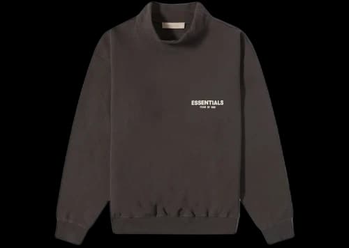 Fear of God Essentials Mock Neck Sweater Iron