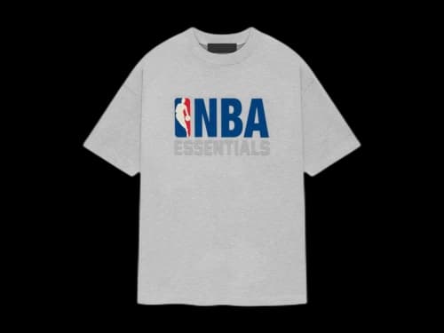 Fear of God Essentials NBA Tee Light Heather