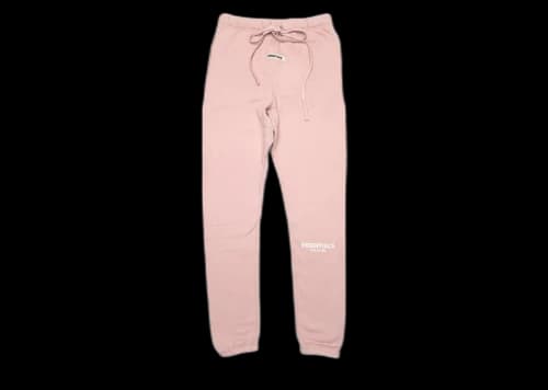 Fear of God Essentials Pink Sweatpants Blush