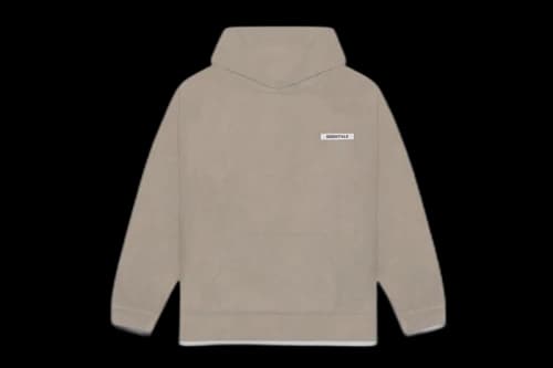 Fear of God Essentials Polar Fleece Hoodie Taupe