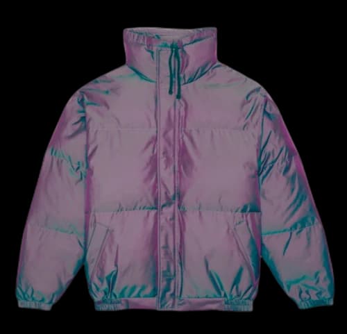 Fear of God Essentials Puffer Jacket Iridescent