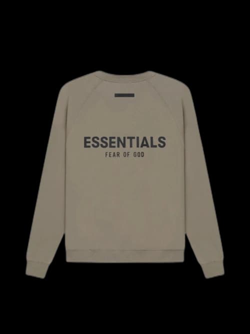Fear of God Essentials Pull-Over Crewneck Taupe