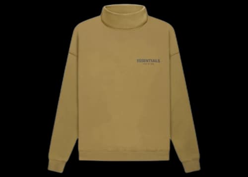 Fear of God Essentials Pullover Mockneck Amber
