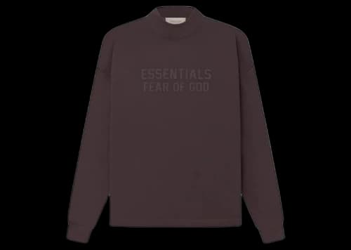 Fear of God Essentials Relaxed Crewneck Plum