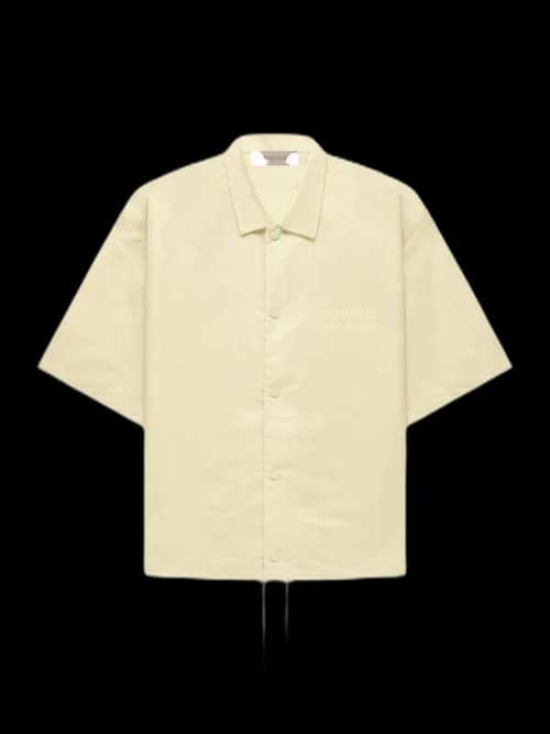 Fear of God Essentials SS Nylon Shirt Canary