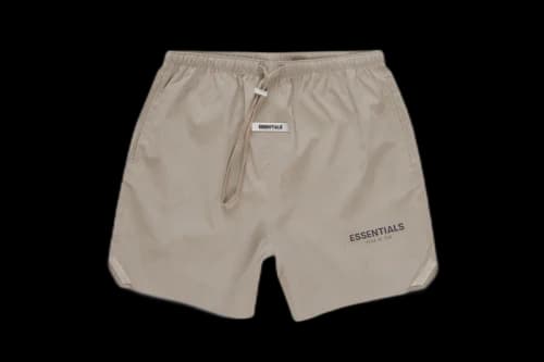 Fear of God Essentials Volley Shorts Taupe