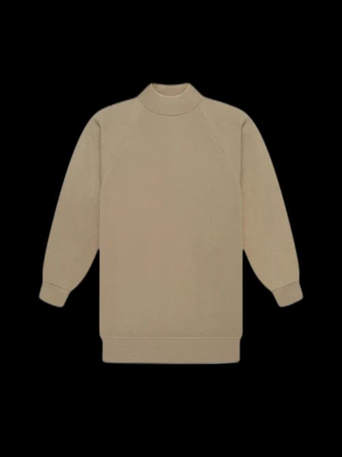 Fear of God Essentials Women's 3/4 Mockneck Oak